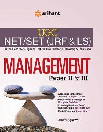 Arihant UGC NET/SET (JRF and LS) Management Paper II and III